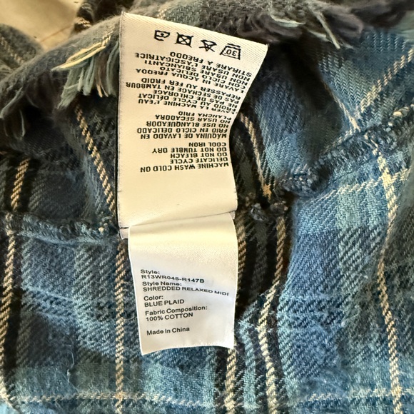 R13 Shredded Relaxed Midi - Picture 11 of 11